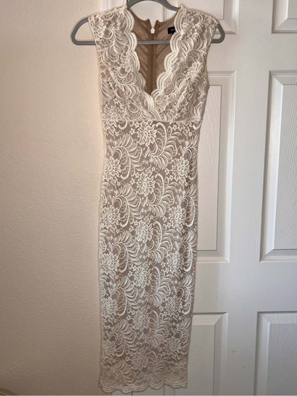 Marciano Delilah Lace Midi Dress